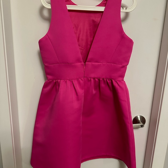 Kate Spade dress, hot pink, size 8 - Picture 2 of 4